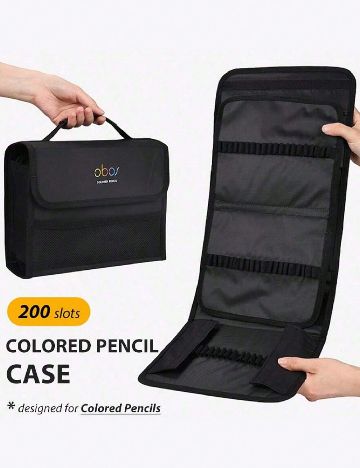 Husa pentru creioane SHEIN, negru