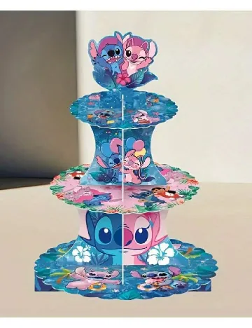 Suport etajat pentru prajituri SHEIN, mix culori Mix culori