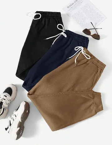 Set pantaloni SHEIN CURVE, mix culori Mix culori