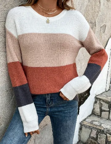 Pulover Emery Rose, mix culori Mix culori