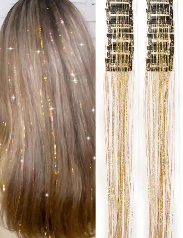 Extensie de par SHEIN, auriu