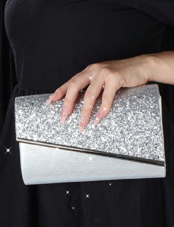 Plic SHEIN, argintiu