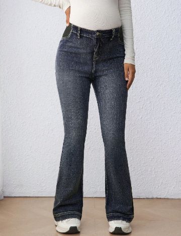 Blugi SHEIN Maternity, albastru