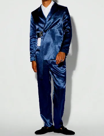 Costum SHEIN, bleumarin Albastru