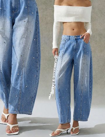 Blugi SHEIN, albastru