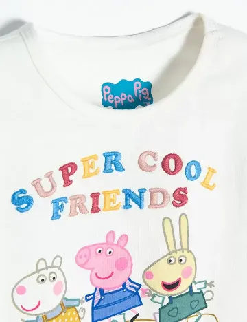 Tricou Cool Club, alb Alb