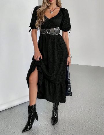 Rochie medie SHEIN, negru