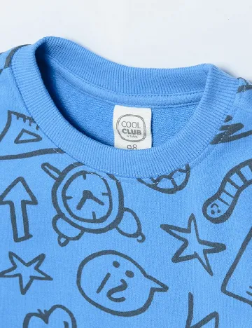 Bluza Cool Club, albastru Albastru