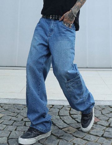 Blugi SHEIN, albastru