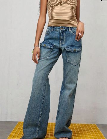 Blugi SHEIN, albastru