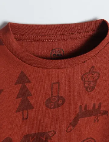 Bluza Cool Club, caramiziu Portocaliu