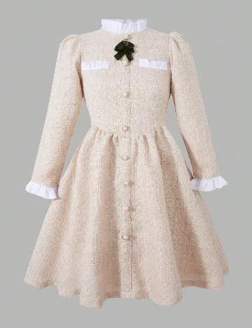 Rochie Shein Kids, crem Crem