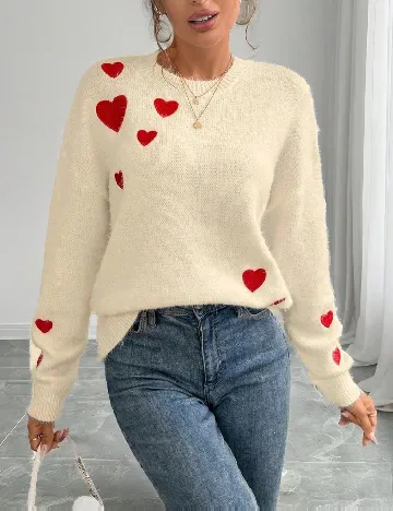 Bluza SHEIN, crem Crem