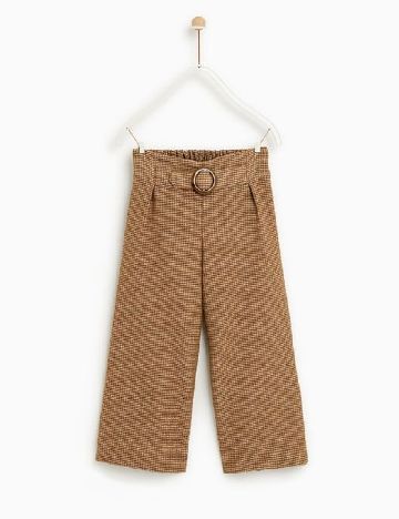 Pantaloni Zara, maro