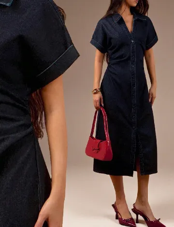 Rochie medie SHEIN, bleumarin Albastru