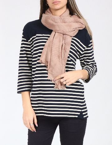 Esarfa Zara, roz pudra