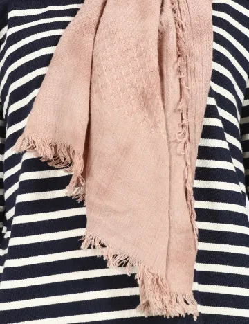 Esarfa Zara, roz pudra Roz