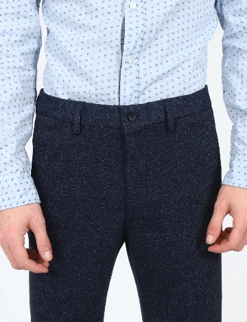 Pantaloni Zara, albastru Albastru