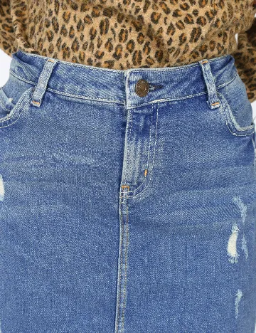 Fusta Zara, albastru Albastru