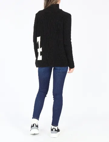 Pulover Zara, negru Negru