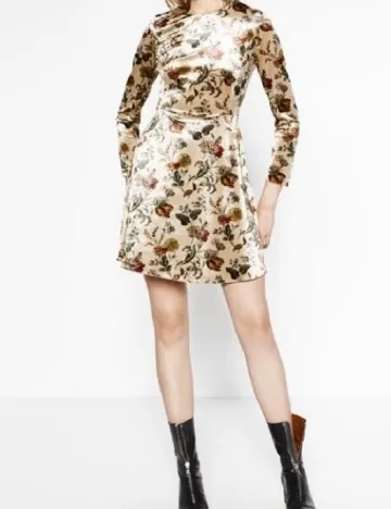 Rochie scurta Zara, floral Floral print