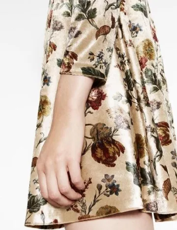 Rochie scurta Zara, floral Floral print