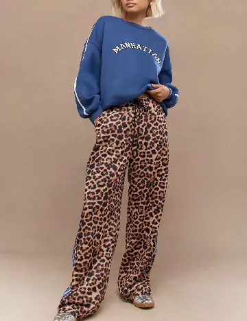 Bluza Oversize Missguided, albastru Albastru