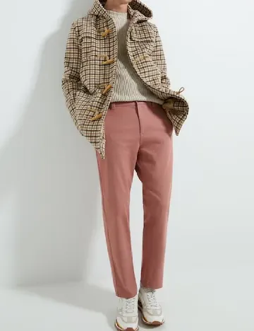 Pantaloni Zara, roz pudra Roz