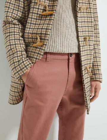 Pantaloni Zara, roz pudra