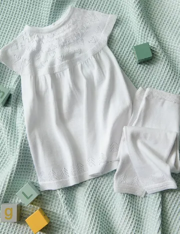 Compleu Cool Club, alb Alb