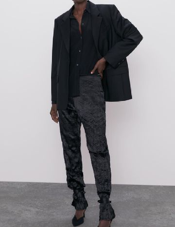 Pantaloni Zara, negru