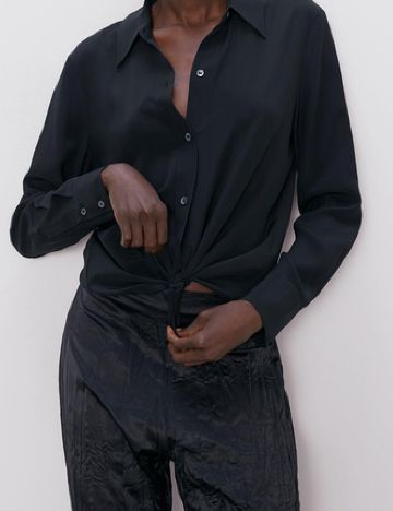 Pantaloni Zara, negru