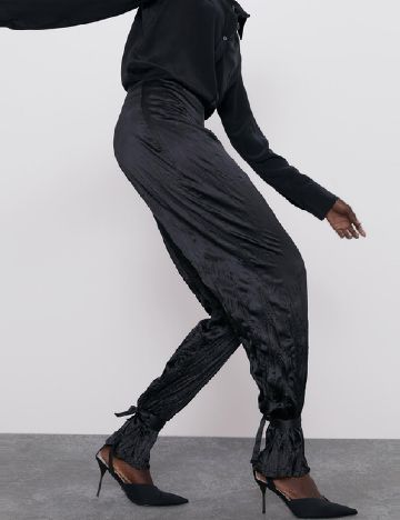 Pantaloni Zara, negru