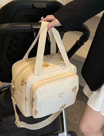 Geanta bebelusi SHEIN, crem