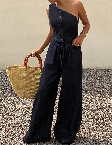 Compleu Dazy, bleumarin Albastru