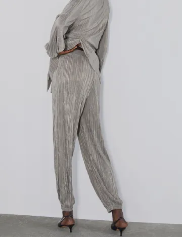 Pantaloni Zara, verde Verde