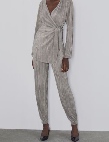 Pantaloni Zara, verde