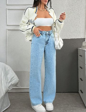 Blugi SHEIN, albastru