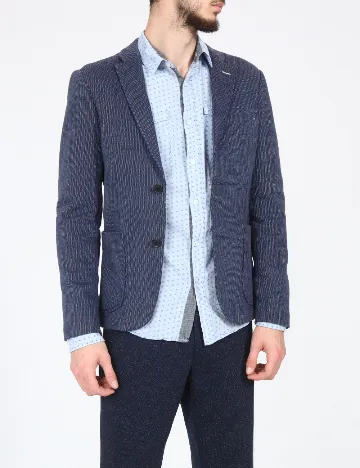 Sacou Zara, albastru Albastru