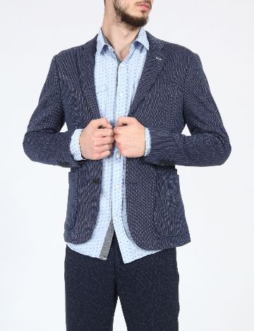 Sacou Zara, albastru