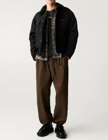 Jacheta Pull&Bear, negru Negru