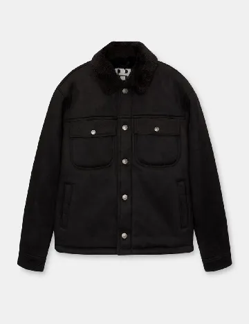 Jacheta Pull&Bear, negru Negru