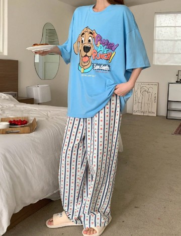 Pijama Dazy, mix culori