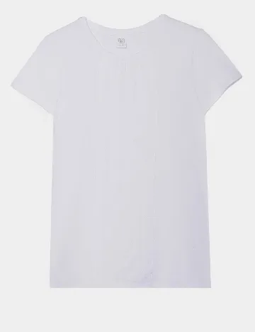 Tricou Cool Club, alb Alb