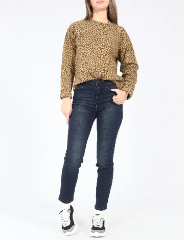 Blugi Pull&Bear, bleumarin Albastru