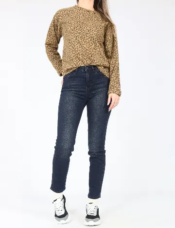 Blugi Pull&Bear, bleumarin Albastru