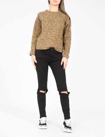 Blugi Pull&Bear, negru