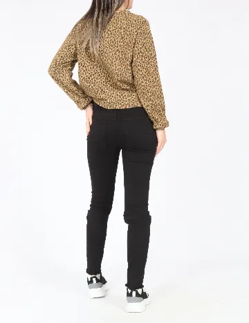 Blugi Pull&Bear, negru Negru