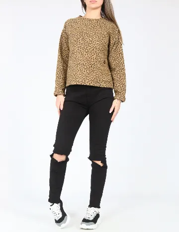 Blugi Pull&Bear, negru Negru