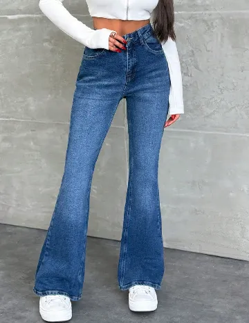 Blugi SHEIN, albastru Albastru